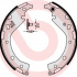 Sada brzdových čelistí BREMBO S83549 Sada brzdových čelistí BREMBO S83549