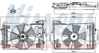 Ventilátor chladiče NISSENS 85232 Ventilátor chladiče NISSENS 85232