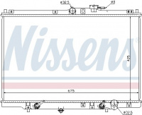 Chladič motoru NISSENS 63346 Chladič motoru NISSENS 63346