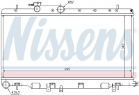 Chladič motoru NISSENS 67708