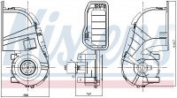 Vnitřní ventilátor NISSENS 87394