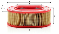 Vzduchový filtr MANN C25124 (MF C25124) Vzduchový filtr MANN C25124 (MF C25124)