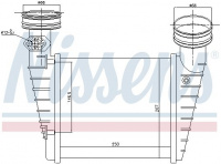 Chladič turba NISSENS 96731 Chladič turba NISSENS 96731