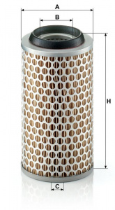 Vzduchový filtr MANN C1043/1 (MF C1043/1)
