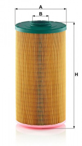 Vzduchový filtr MANN C19450 (MF C19450) Vzduchový filtr MANN C19450 (MF C19450)