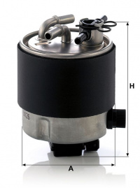 Palivový filtr MANN MF WK9026