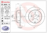 Brzdový kotouč BREMBO 08.B605.11