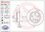 Brzdový kotouč BREMBO 08.C352.11