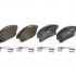 Sada brzdových destiček BREMBO P59076X - CHEVROLET, OPEL