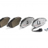 Sada brzdových destiček BREMBO P85131X - SEAT, VW