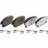 Sada brzdových destiček BREMBO P59077X - CADILLAC, CHEVROLET, OPEL, VAUXHALL