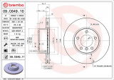 Brzdový kotouč BREMBO 09.C649.11