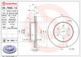 Brzdový kotouč BREMBO 09.7650.14