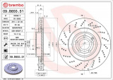 Brzdový kotouč BREMBO 09.B855.51