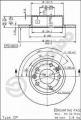 Brzdový kotouč BREMBO 08.5646.10 - RENAULT