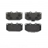 Sada brzdových destiček BREMBO P56025 - SUBARU Sada brzdových destiček BREMBO P56025 - SUBARU