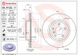 Brzdový kotouč BREMBO 09.R122.11 - BMW