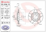 Brzdový kotouč BREMBO MAX 09.6799.75 - VW