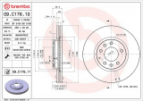 Brzdový kotouč BREMBO 09.C176.11 - MAZDA