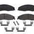 Sada brzdových destiček BREMBO P09011 - CADILLAC Sada brzdových destiček BREMBO P09011 - CADILLAC