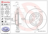 Brzdový kotouč BREMBO 09.A956.11 - MERCEDES-BENZ