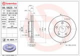 Brzdový kotouč BREMBO 09.5623.14 - TOYOTA
