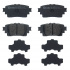 Sada brzdových destiček BREMBO P83174 Sada brzdových destiček BREMBO P83174