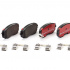 Sada brzdových destiček BREMBO P78021X - SUBARU, TOYOTA