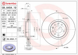Brzdový kotouč BREMBO 09.A454.11 - OPEL