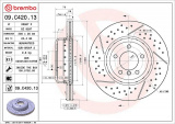 Brzdový kotouč BREMBO 09.C420.13 - BMW