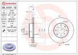 Brzdový kotouč BREMBO 09.5101.10 - HONDA