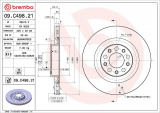 Brzdový kotouč BREMBO 09.C498.21 - ALFA ROMEO