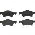 Sada brzdových destiček BREMBO P11015 - CHRYSLER, DODGE