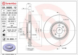 Brzdový kotouč BREMBO 09.9895.10 - RENAULT
