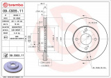 Brzdový kotouč BREMBO 09.C935.11 - SUZUKI