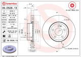 Brzdový kotouč BREMBO 09.D526.13 - MERCEDES-BENZ
