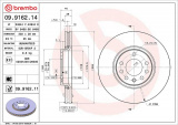 Brzdový kotouč BREMBO 09.9162.11