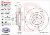 Brzdový kotouč BREMBO 09.8841.30 - AUDI