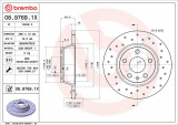 Brzdový kotouč BREMBO 08.9769.1X