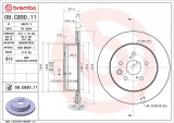 Brzdový kotouč BREMBO 09.C930.11 - LEXUS
