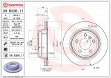 Brzdový kotouč BREMBO 09.B338.11 - BMW