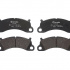 Sada brzdových destiček BREMBO P65025 - PORSCHE Sada brzdových destiček BREMBO P65025 - PORSCHE