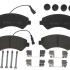 Sada brzdových destiček BREMBO P23161 - FIAT