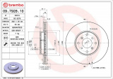 Brzdový kotouč BREMBO 09.7928.10 - HONDA