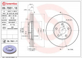 Brzdový kotouč BREMBO 09.7931.10 - LEXUS