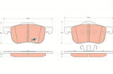 Sada brzdových destiček TRW GDB1388 - VOLVO S60, V70, S80