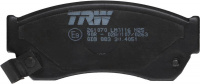 Sada brzdových destiček TRW GDB883 - SUZUKI SWIFT