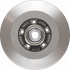 Brzdový kotouč TRW DF6044BS - RENAULT LAGUNA III 07- / 300x11mm/ s ložiskem