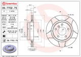 Brzdový kotouč BREMBO MAX 09.7702.75 - BMW