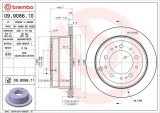 Brzdový kotouč BREMBO 09.9086.10 - TOYOTA